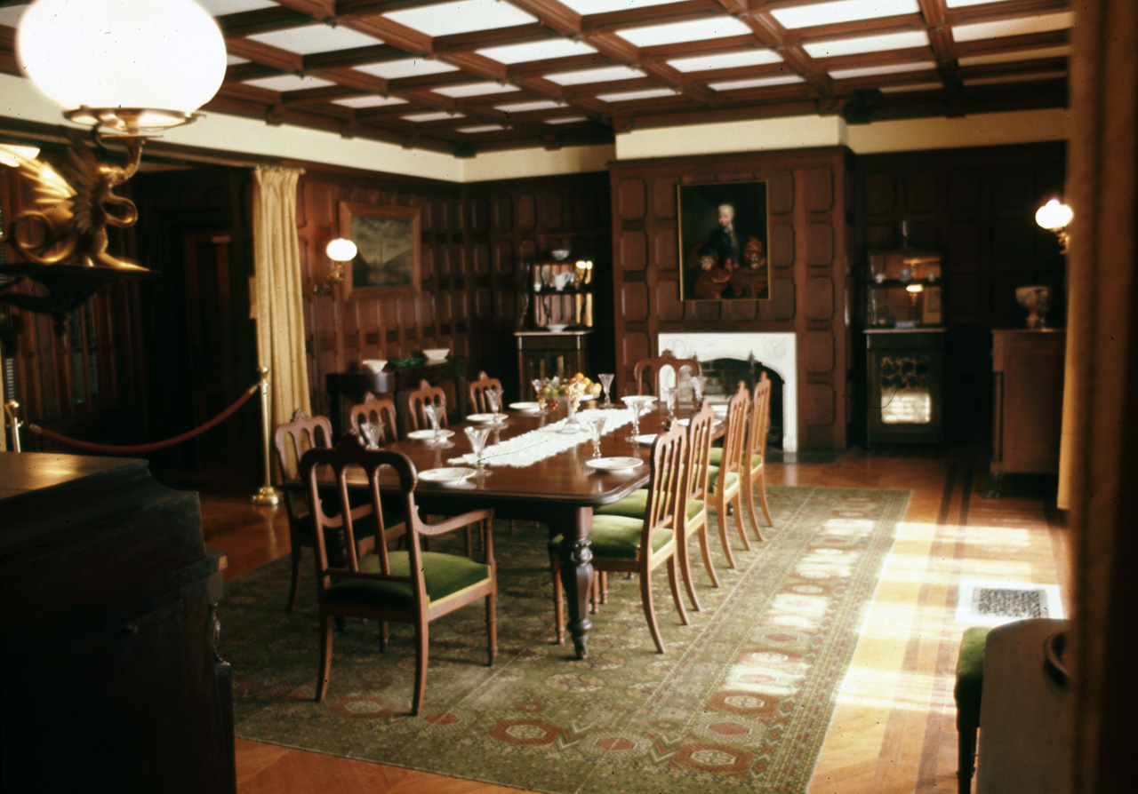 1971, 006, Dining Room, Ringwood Manor, NJ