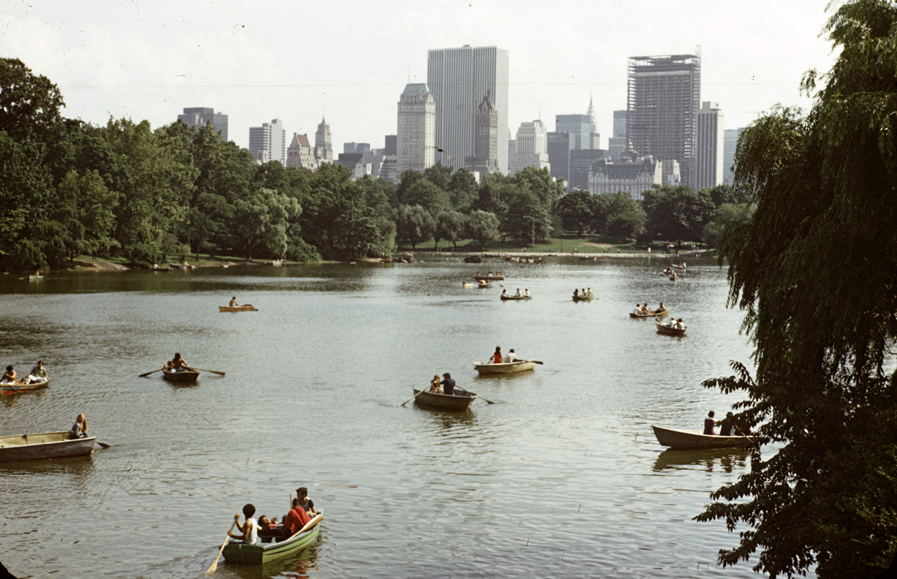 71-08-01, 037, The Lake in Centeral Park, NYC