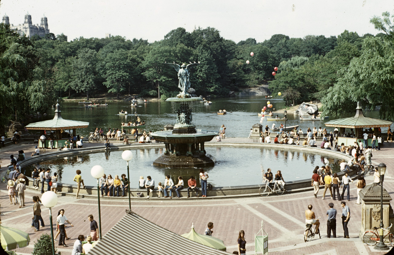 71-08-01, 038, Bethesda Fountain, Central Park, NYC