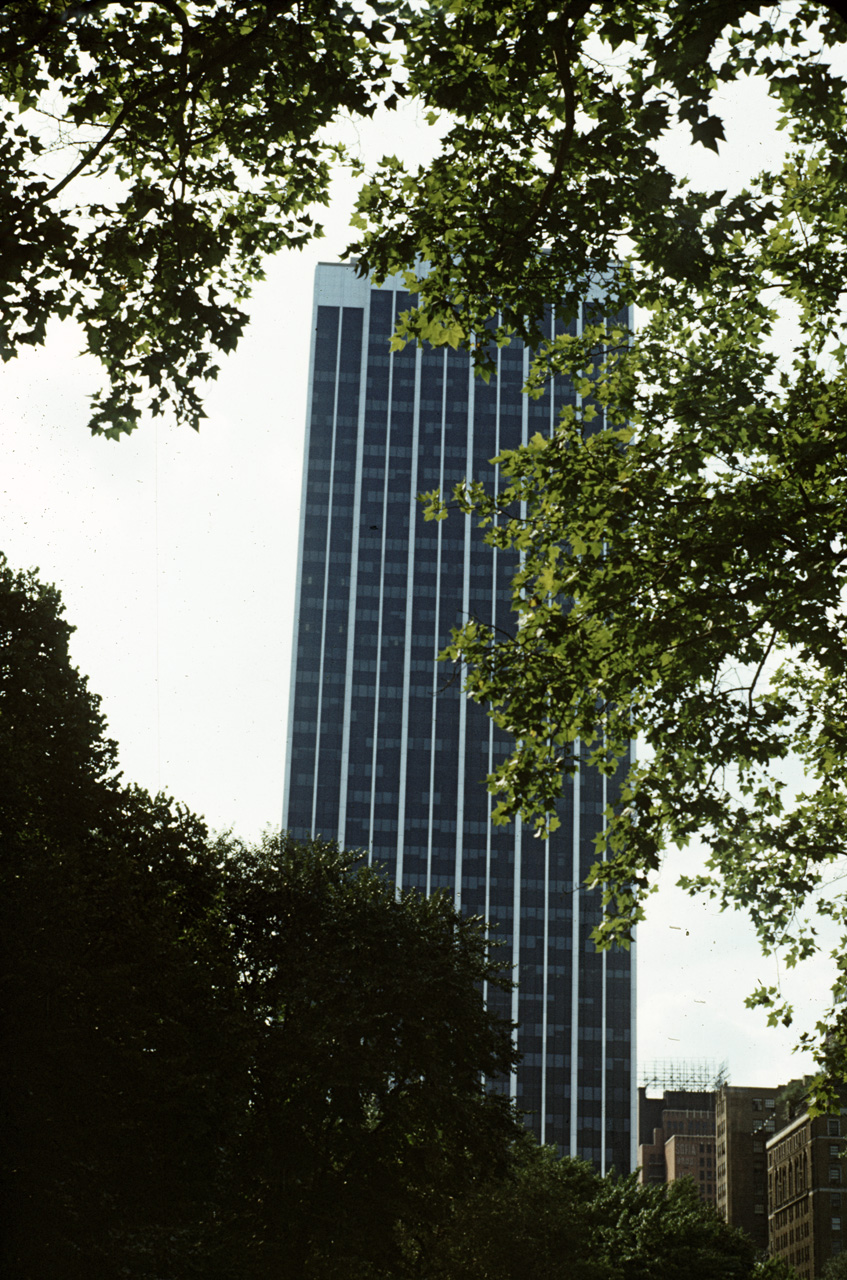 71-08-01, 040, View from Centeral Park, NYC