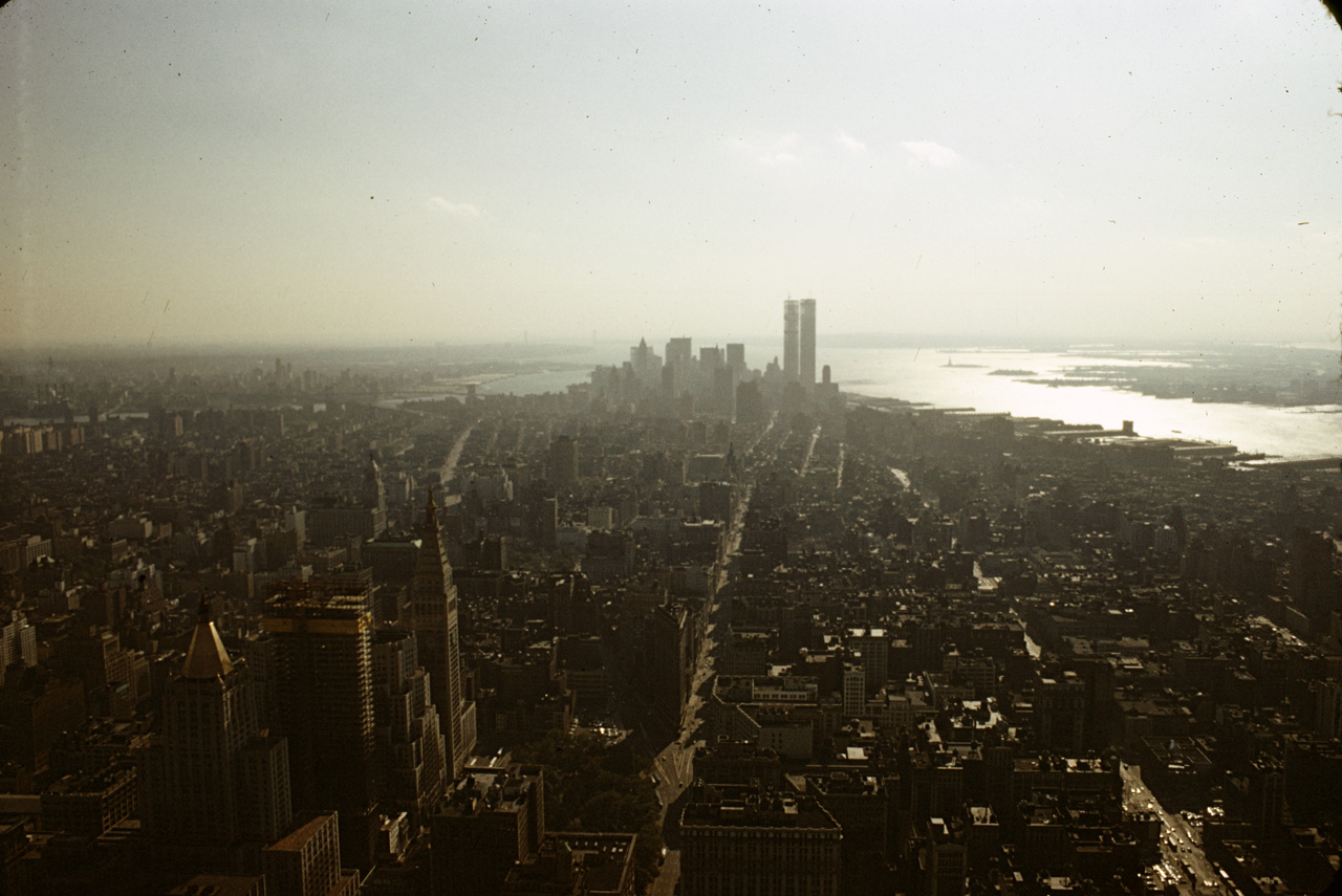 71-08-01, 076, Looking South, 86th Floor, Empire State Building, NYC