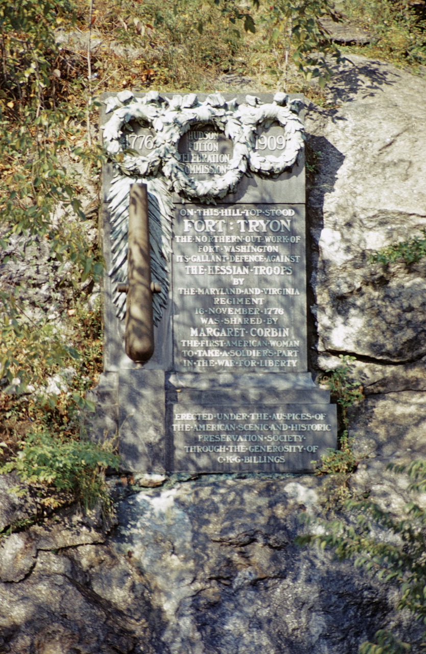 71-08-01, 117, Fort Tryon Plaque, NYC