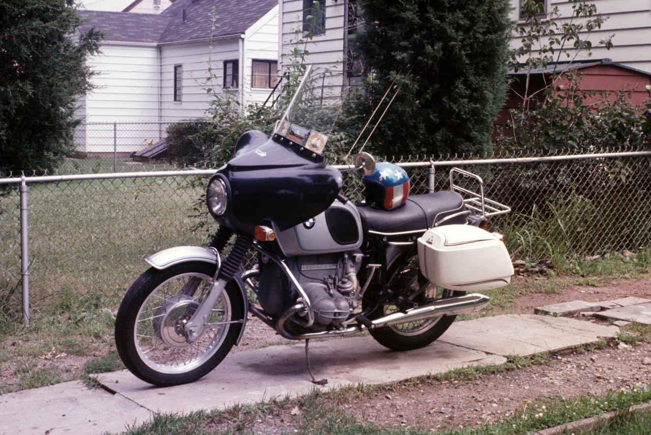 1973-09-01, 001, BMW 1970 R75-5, After Restoring, Saddle Brook