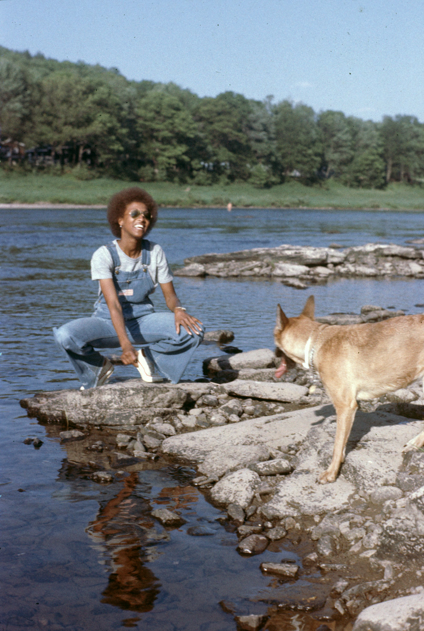 1977-06-01, 008, Georgia Millines, Delaware River, PA