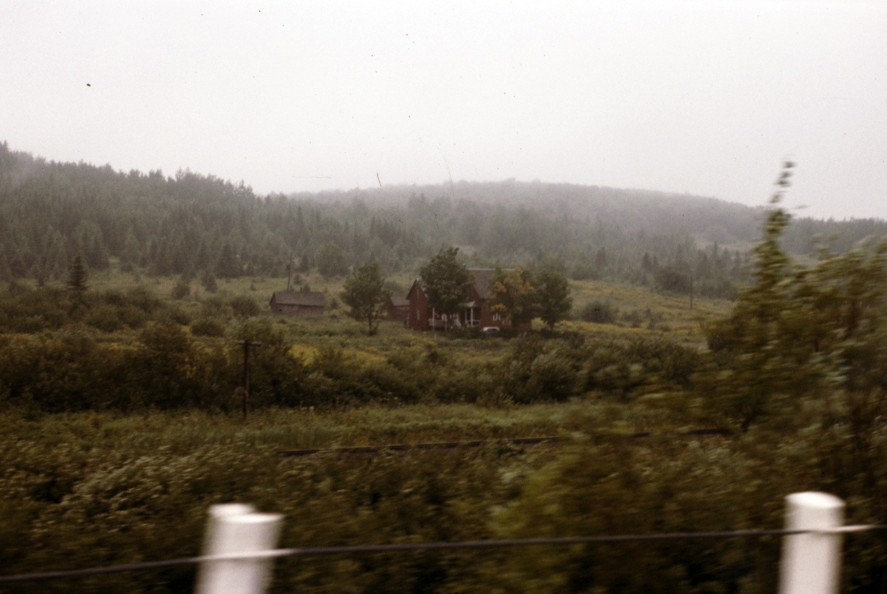 1977-08-03, 090, Road in Main, Trip thru Canada - USA