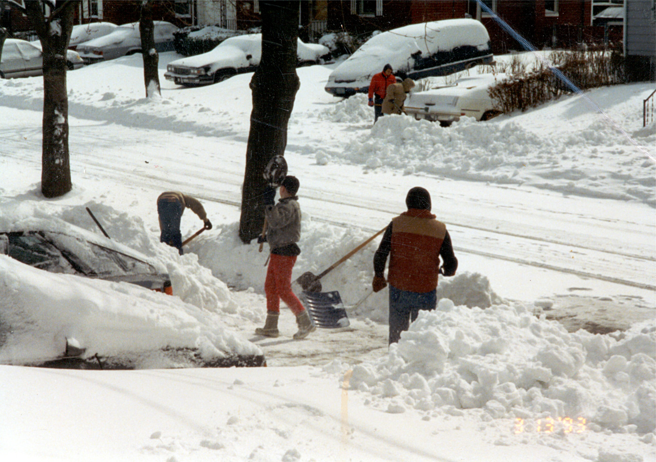 1993-03-13, 001, The Big Snow Storm of '93, Saddle Brook, NJ