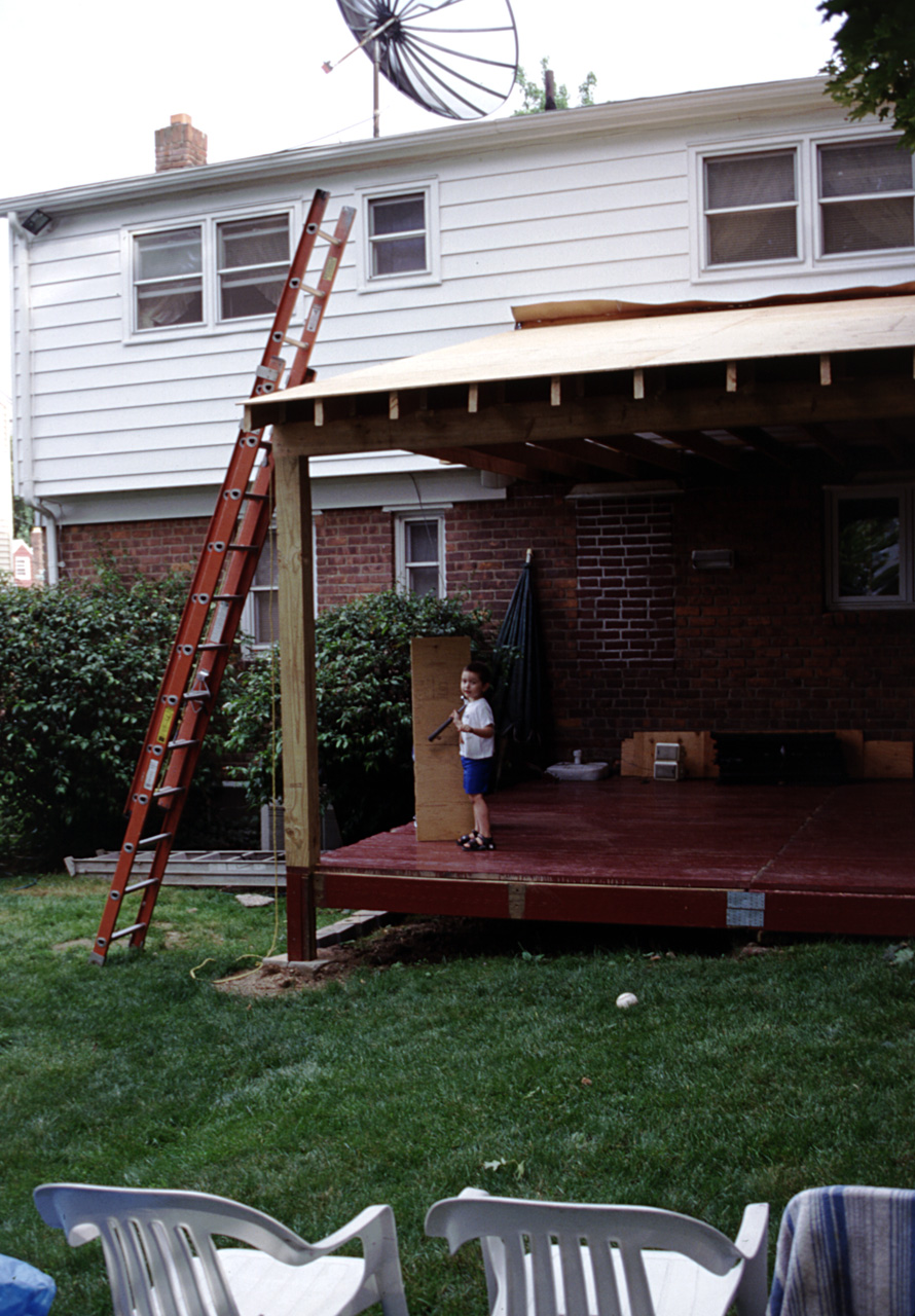 2001-06-24, 011, Rear Porch, Saddle Brook, NJ