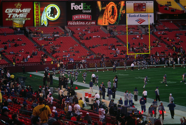 04-12-05, 07, Redskins vs Giants, FedEx Field Md