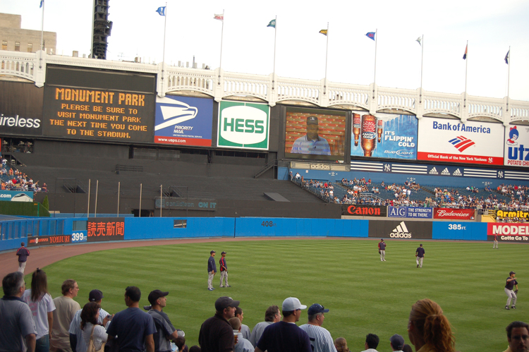 07-07-03, 003, Pre-Game, Yankee Ball Game