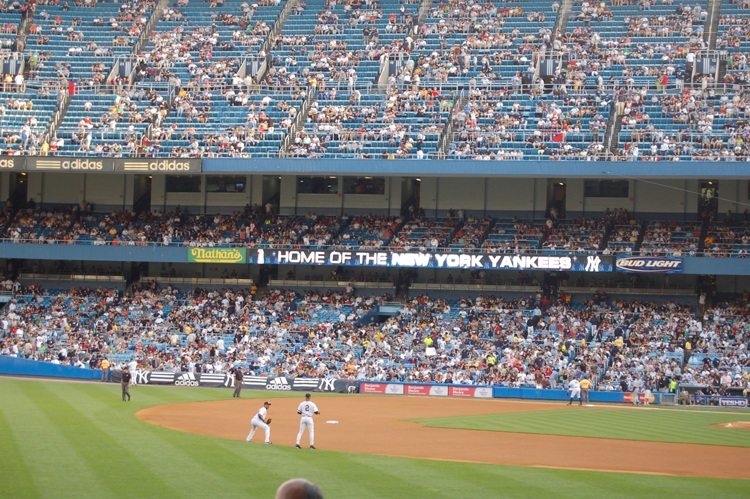 07-07-03, 017, Game Starts, Yankee Ball Game