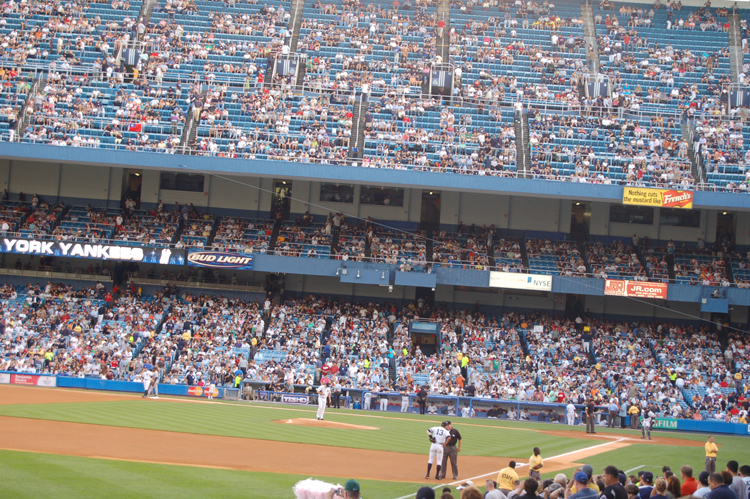 07-07-03, 018, The Game Starts, Yankee Ball Game