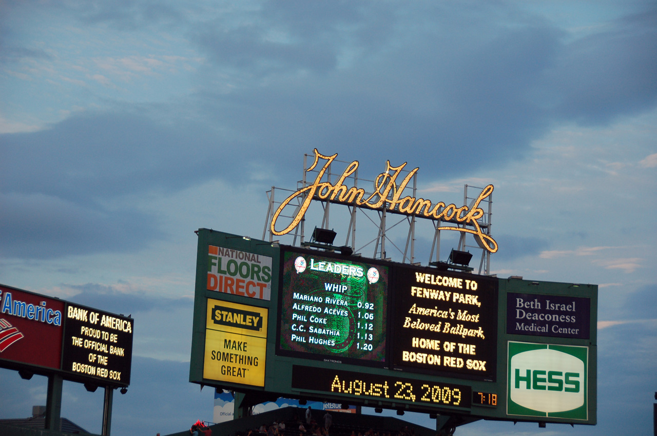 2009-08-23, 081, Fenway Park, Boston