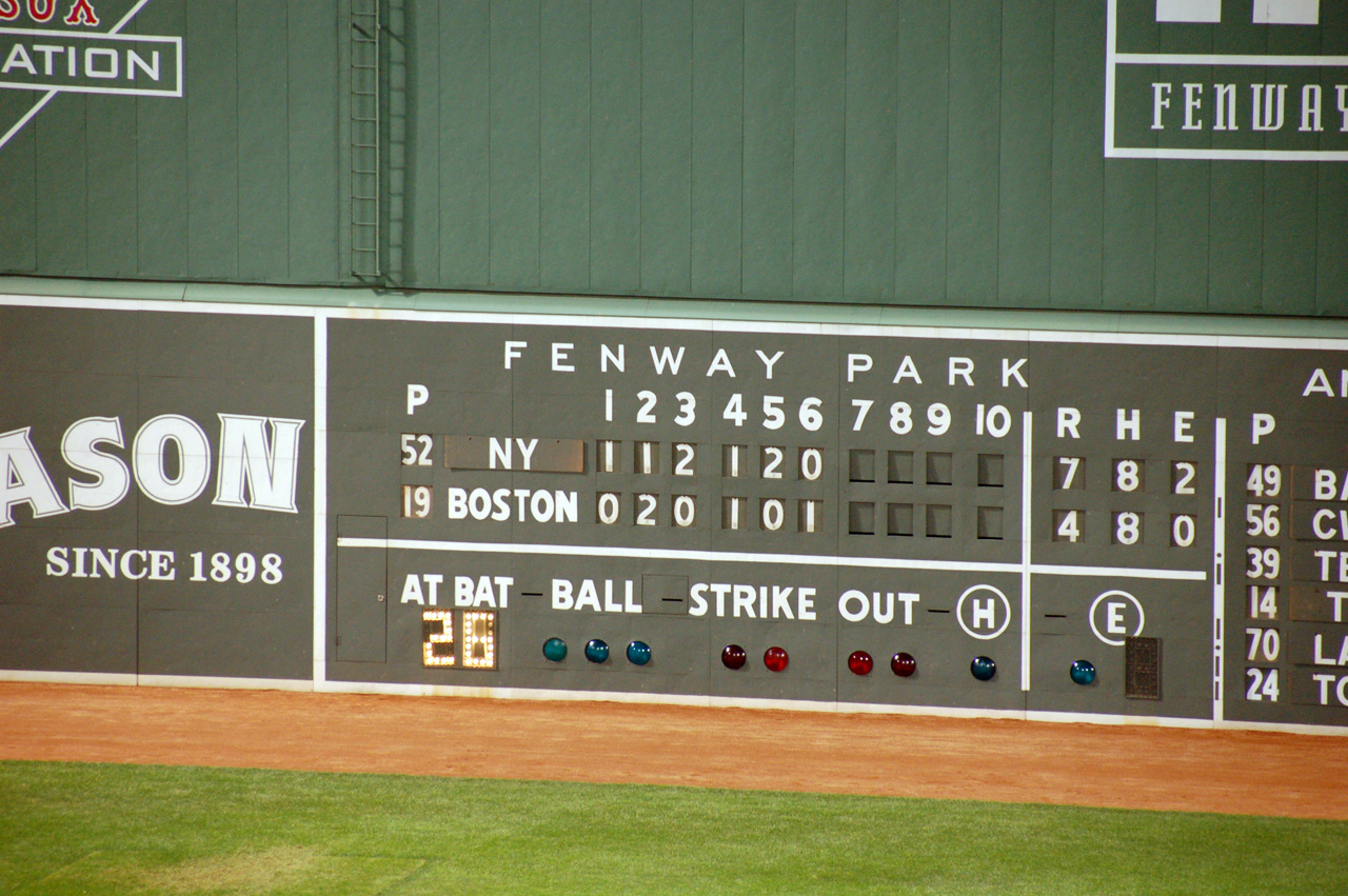 2009-08-23, 121, Fenway Park, Boston